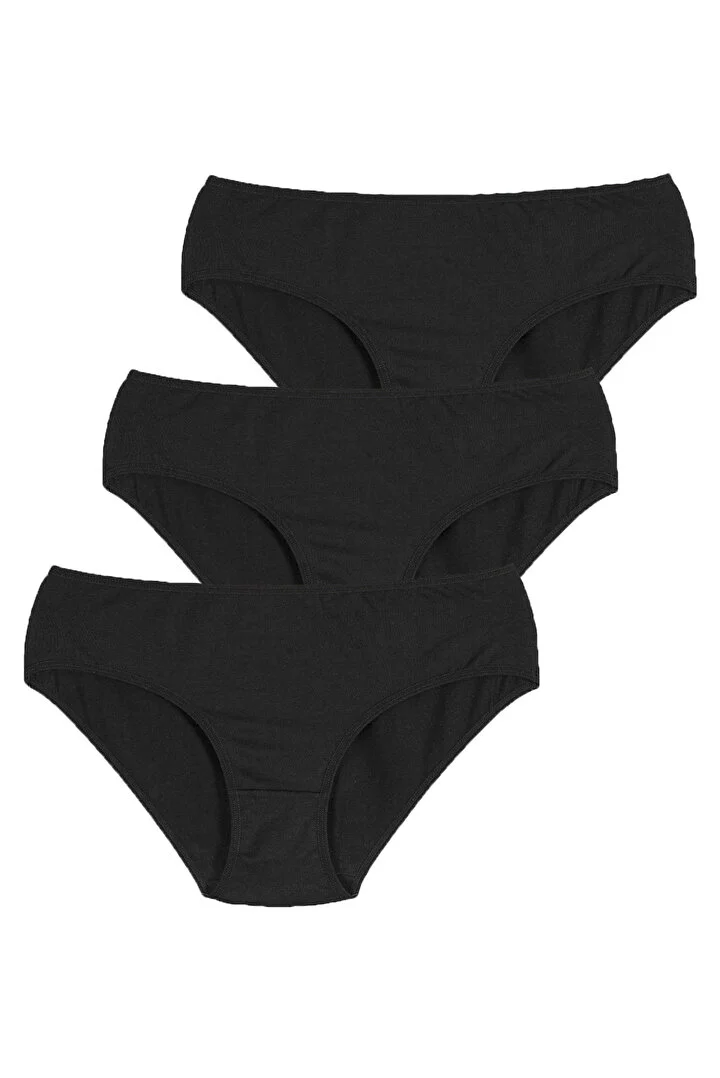 Penti Cover Siyah Slip Külot 3'lü