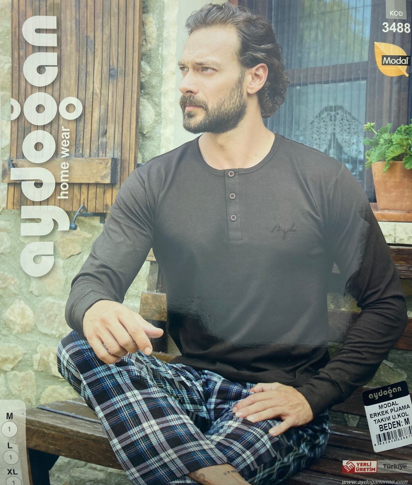 Aydoğan 3488 Erkek Pijama Takım