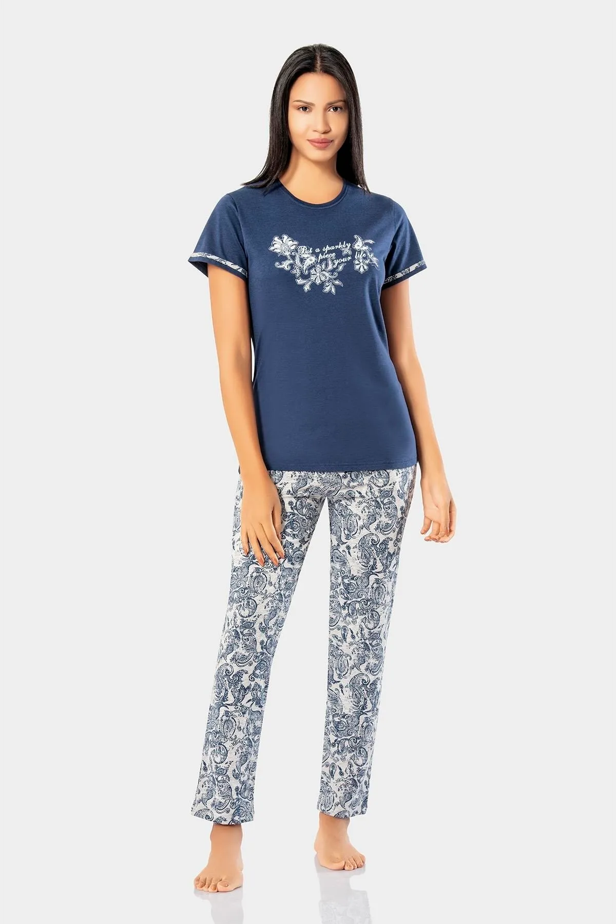 Erdem Y-27 Bayan Pijama Takım