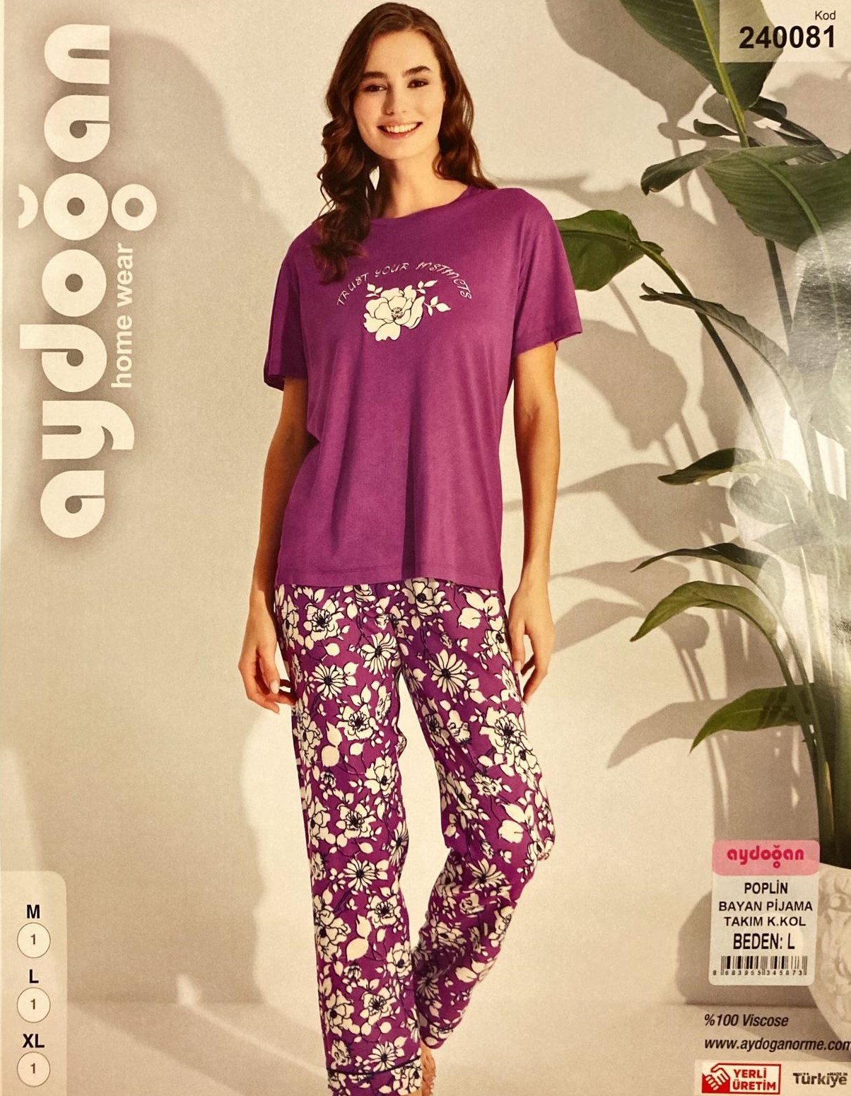 Aydoğan 240081 Bayan Pijama Takım