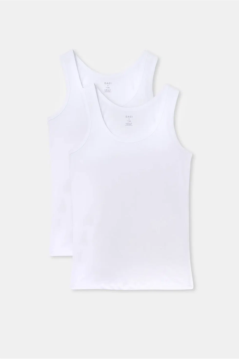 Dagi Pamuk Geniş Yaka Atlet 2'li