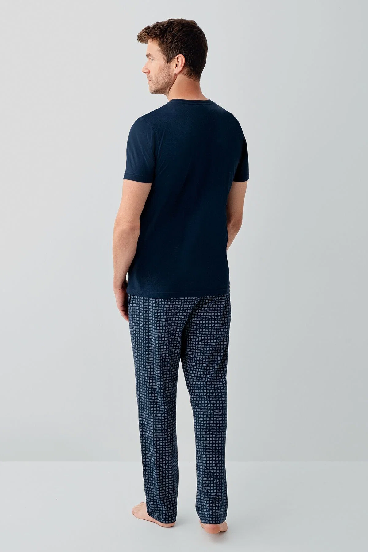 Arnetta Erkek Lacivert Pijama Takımı 